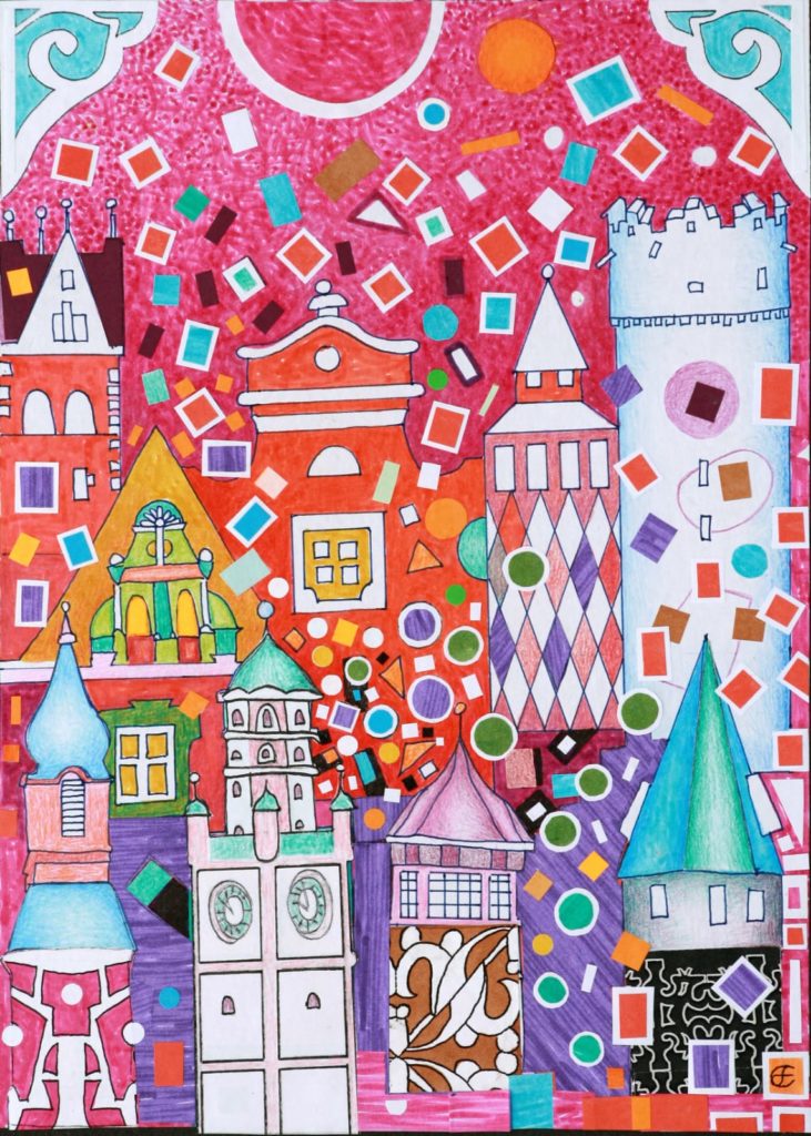 Städtebild Ravensburg von Stefan Eichler